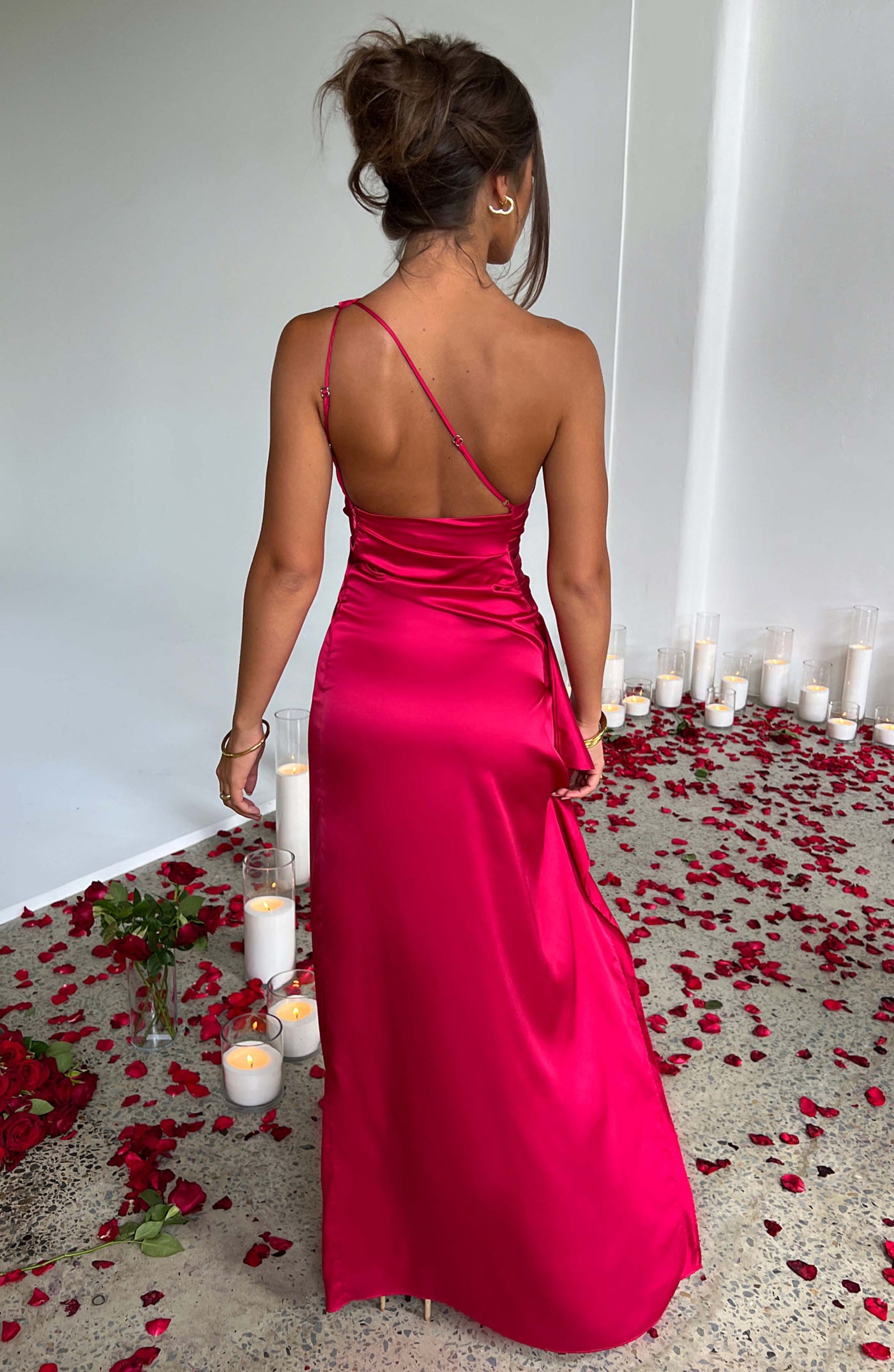 Skye Milano | Abito Maxi a Spalla Scoperta