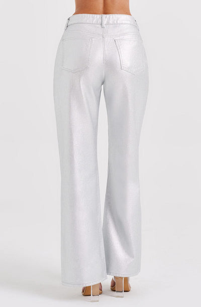 Lara- Silver Pant